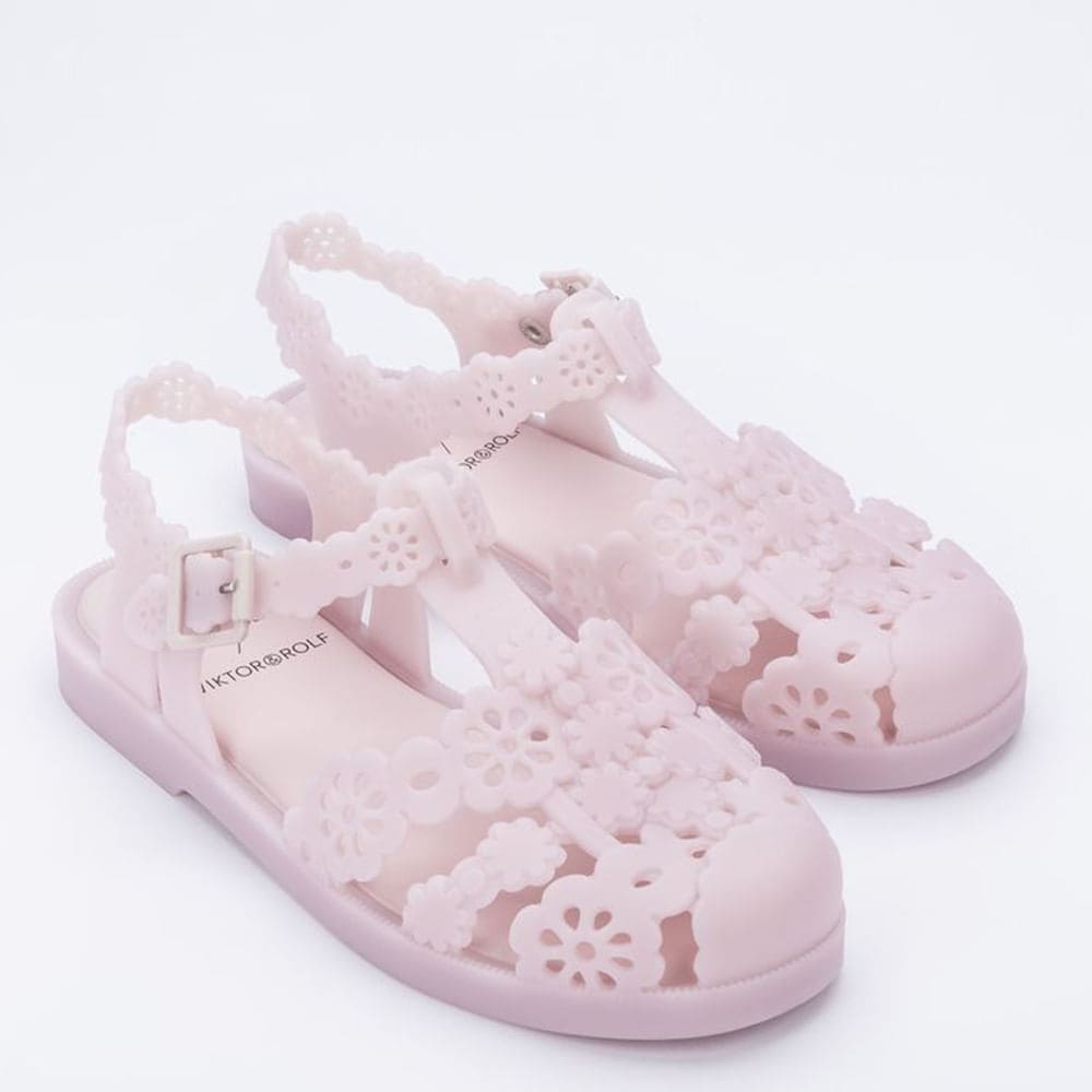 melissa x viktor & rolf possession lace flats