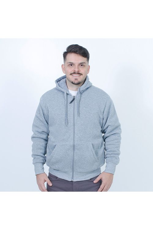 fleece lined pullover moletom com capuz